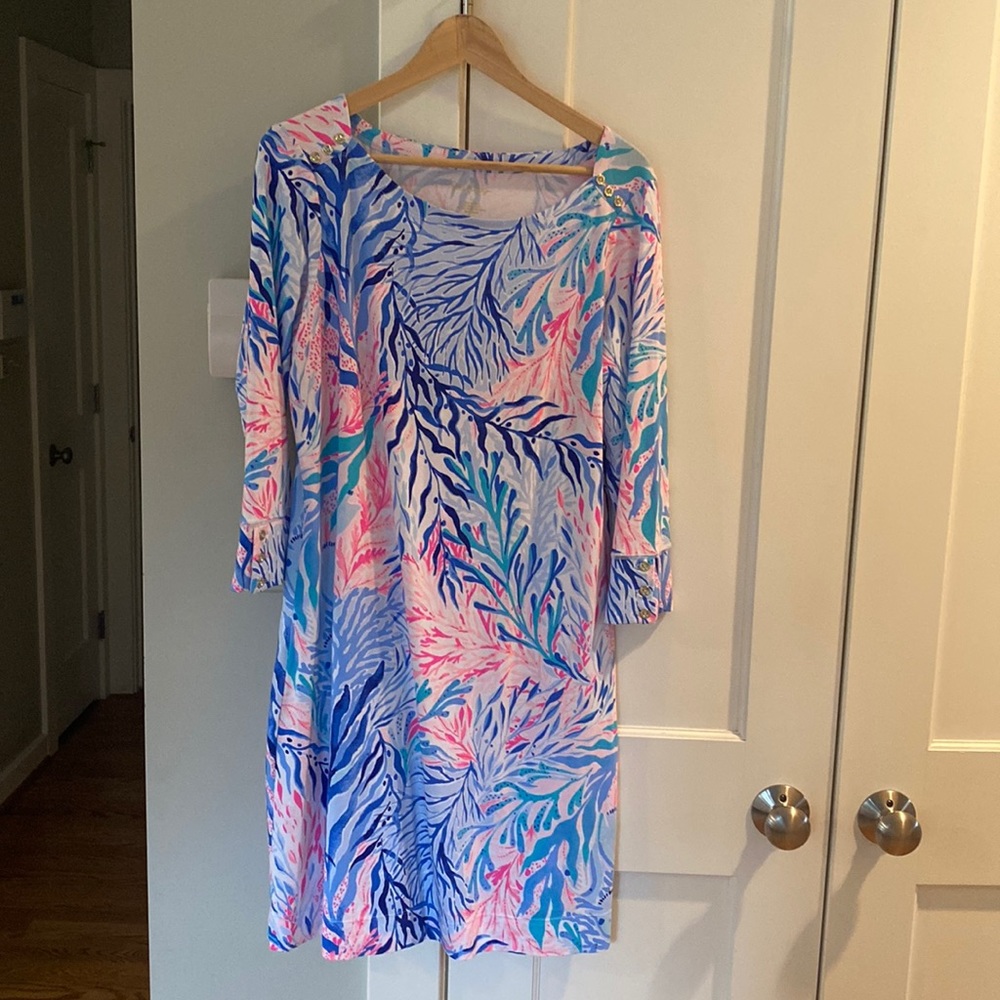 Lilly Pulitzer swing dress. Never worn. Size L.